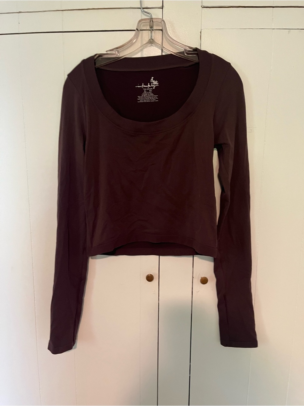 Free People Scoop Neck Crop